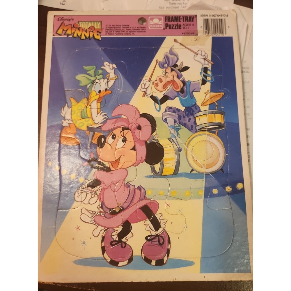Vintage disney Minnie Mouse puzzle